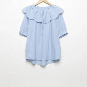 Blusa cuello redondo