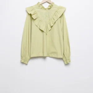 Blusa cuello redondo