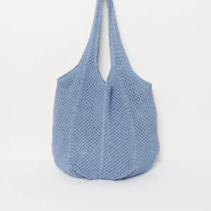 Bolso punto azul